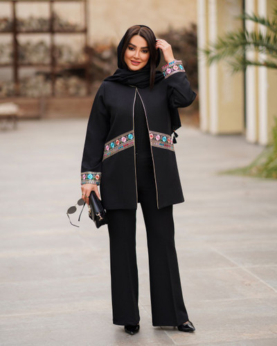 کت و شلوار زنانه سنتی مازراتی