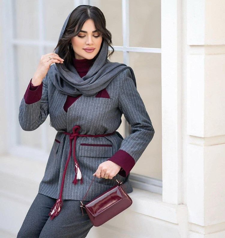مانتو و شلوار زنانه مجلسی دیپلمات پرشیا