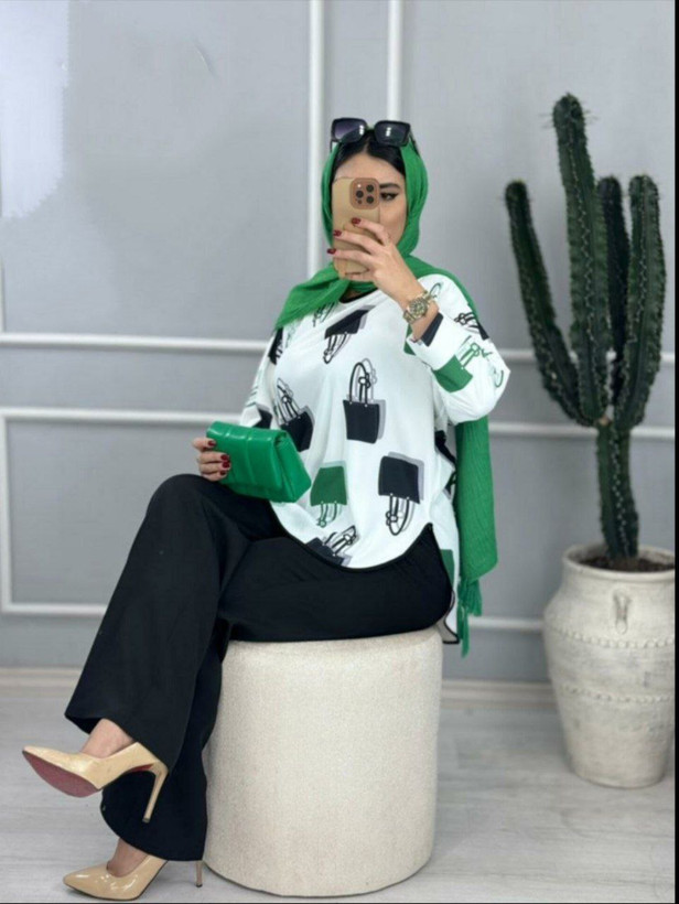 شومیز و شلوار زنانه مجلسی بوگاتی