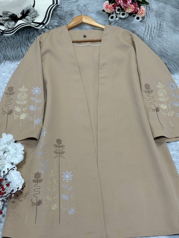 مانتو گلدوزی زنانه مجلسی مازراتی