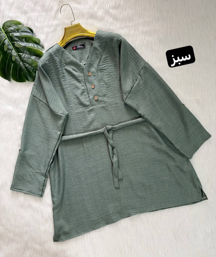 تونیک مانتویی زنانه اسپرت شانتون