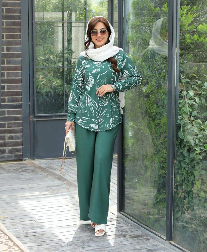 ست تونیک شلوار زنانه اسپرت بوگاتی
