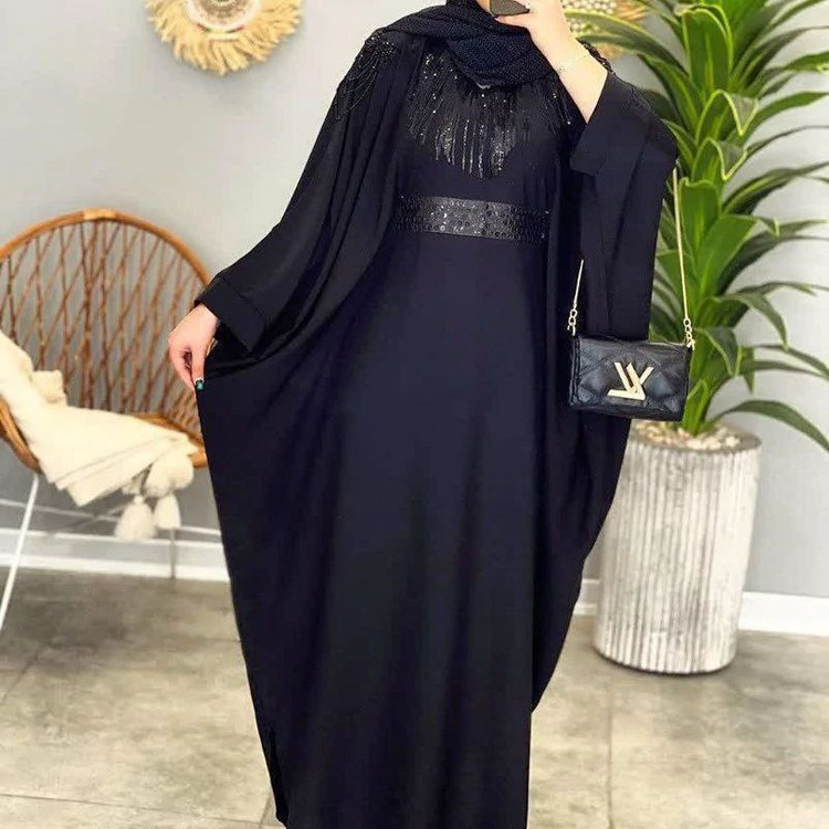 عبایی سردوش دار زنانه ویژه محرم الیزه