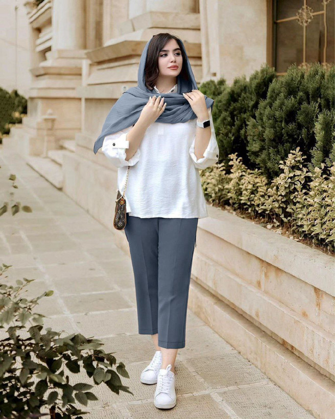مانتو شلوار زنانه اسپرت ابروبادی و مازراتی