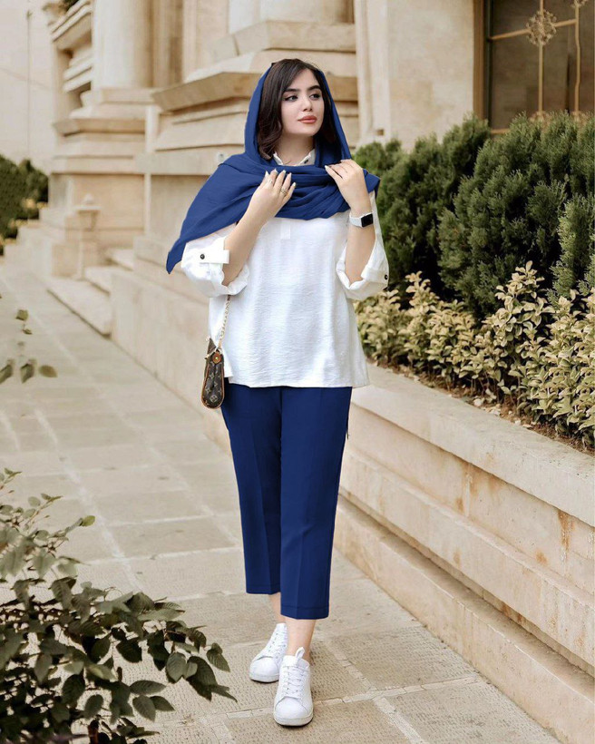 مانتو شلوار زنانه اسپرت ابروبادی و مازراتی