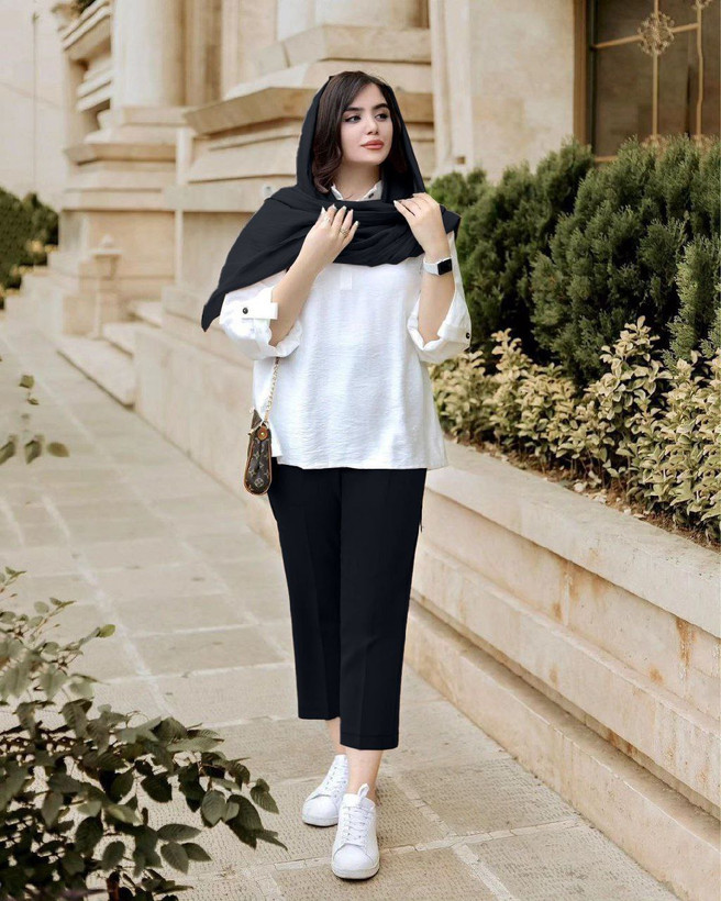 مانتو شلوار زنانه اسپرت ابروبادی و مازراتی