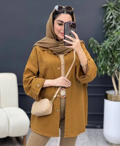 مانتو زنانه اسپرت لینن نخی
