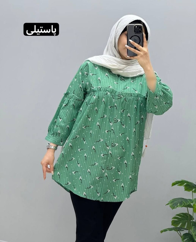 شومیز عروسکی زنانه اسپرت نخ پنبه دیپلمات