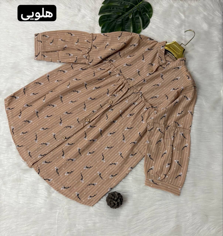 شومیز عروسکی زنانه اسپرت نخ پنبه دیپلمات