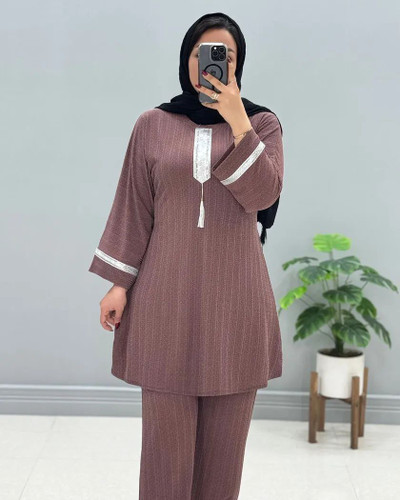 ست تونیک و شلوار زنانه اسپرت کریشه