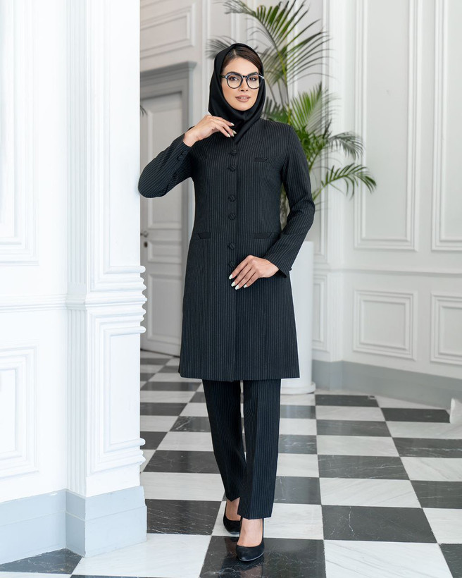 مانتو و شلوار زنانه اداری دیپلمات پرومکس