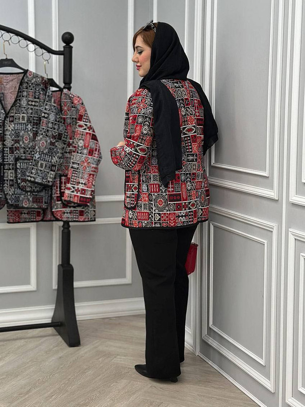 کت زنانه یلدایی تافته