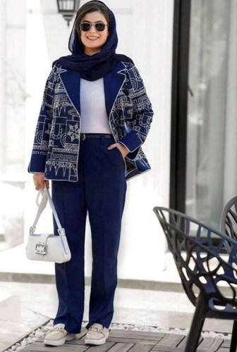 کت شلوار زنانه مزونی مازراتی