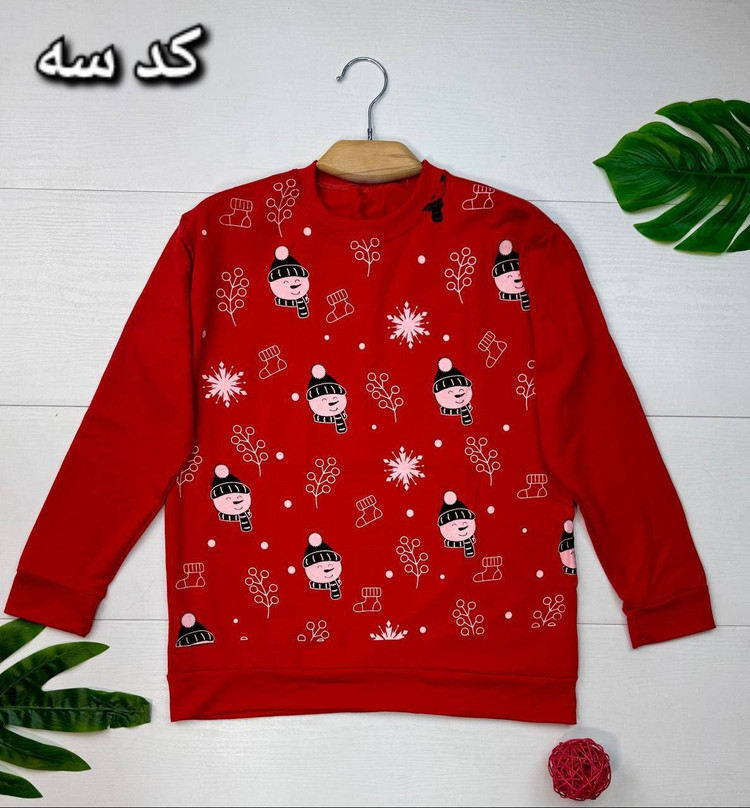 بلوز زنانه یلدایی پنبه گلکسی