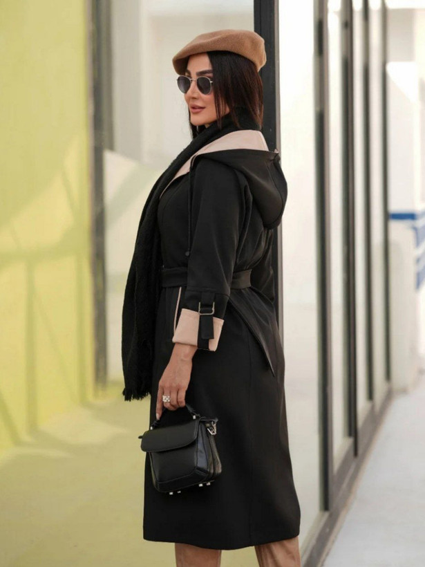 مانتو زنانه اسپرت کتان پنبه کجرا