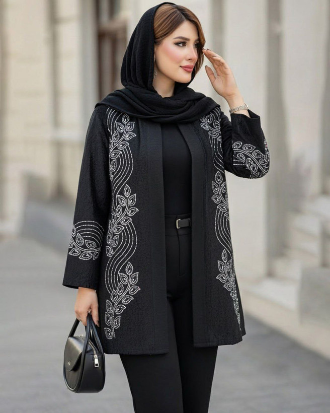 مانتو زنانه مزونی مخمل