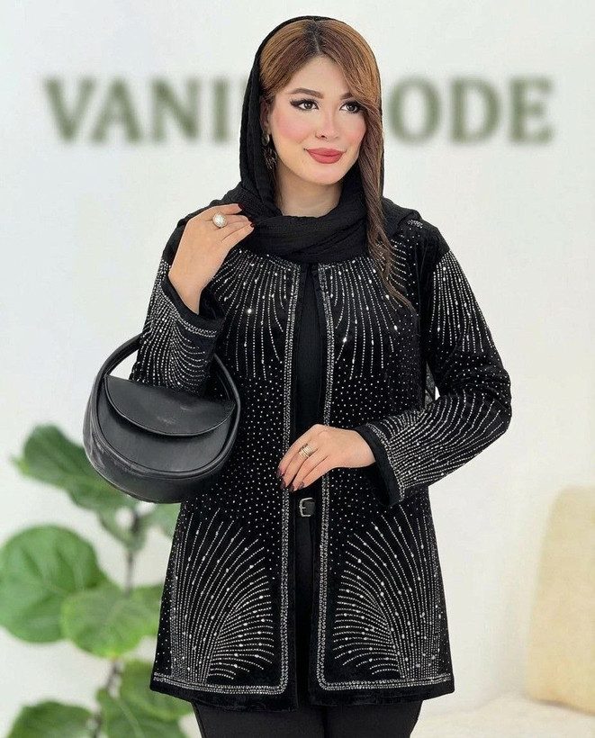 کت زنانه مجلسی مخمل