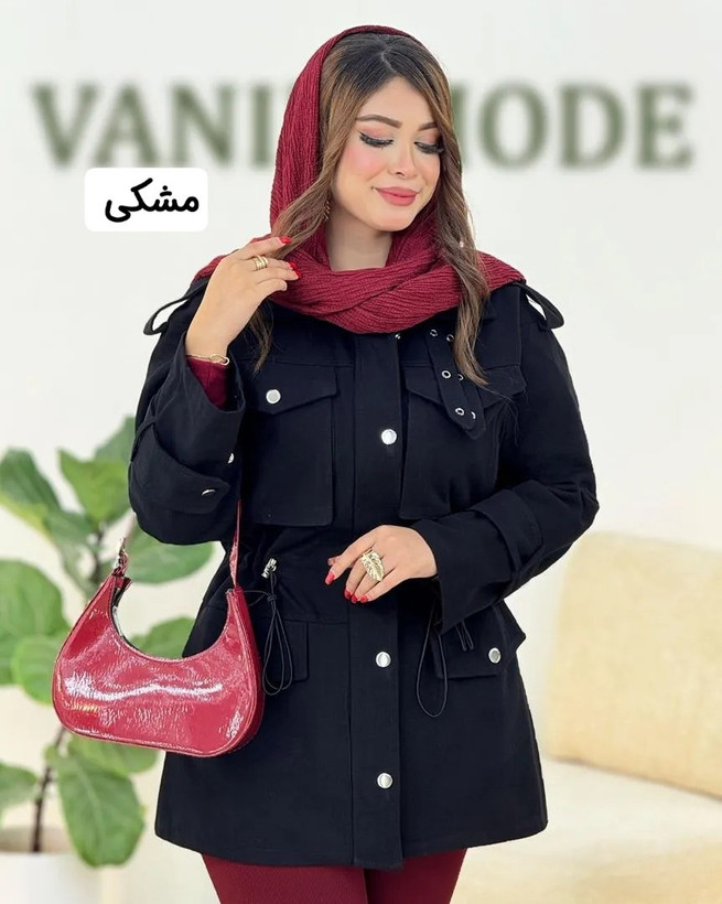 مانتو بارونی زنانه اسپرت تی سی و آستر