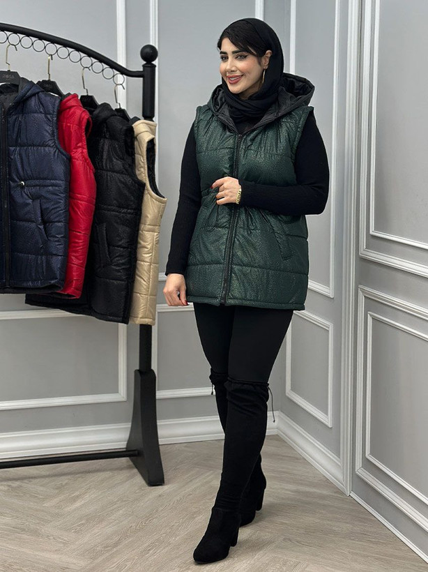 پافر زنانه اسپرت سیلیکونی داخل پشم شیشه