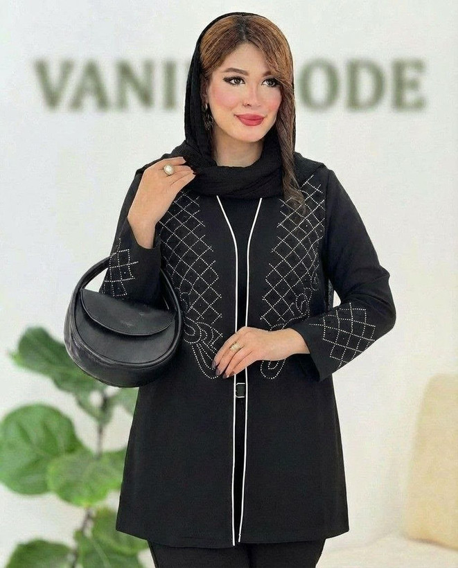 مانتو زنانه مجلسی مازراتی