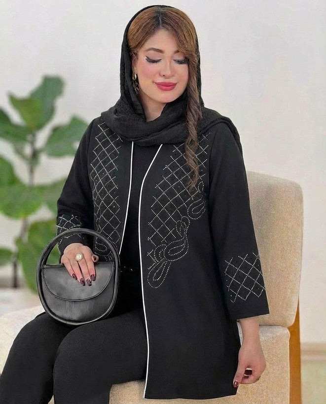 مانتو زنانه مجلسی مازراتی