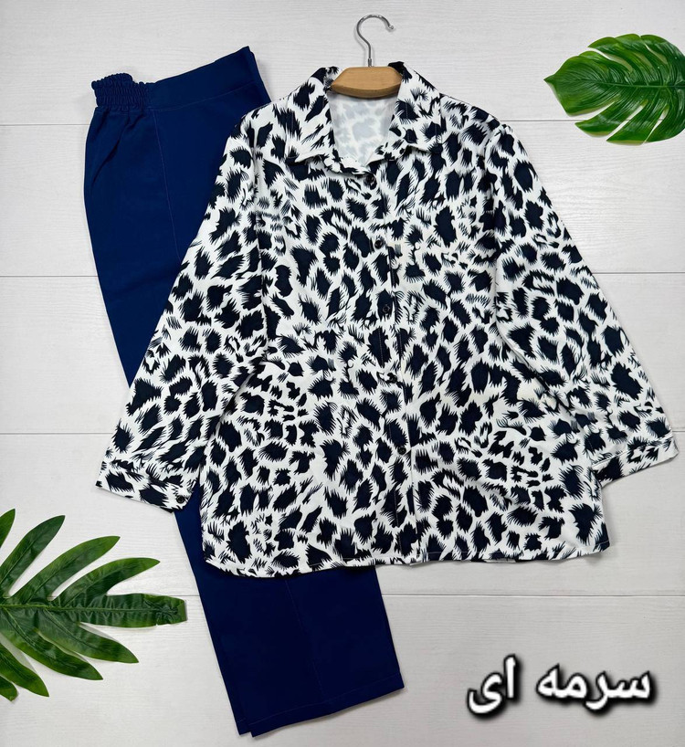 ست شومیز و شلوار زنانه عیدانه مازراتی