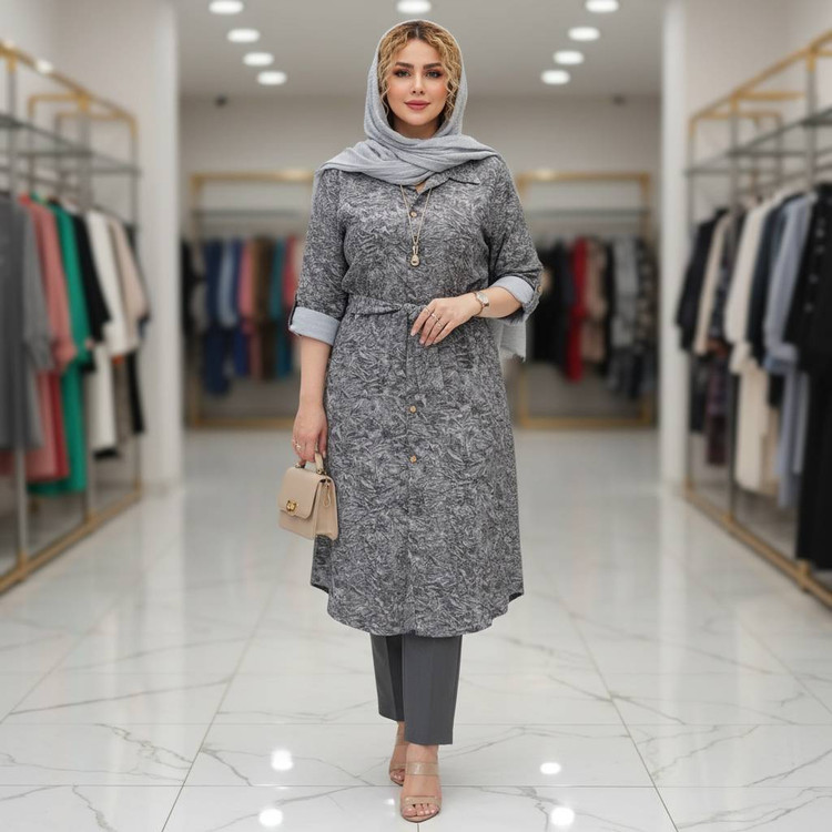مانتو زنانه اسپرت شانتون گازوییلی