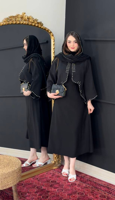 کت و سارافون زنانه عیدانه کرپ مازراتی و الیزه