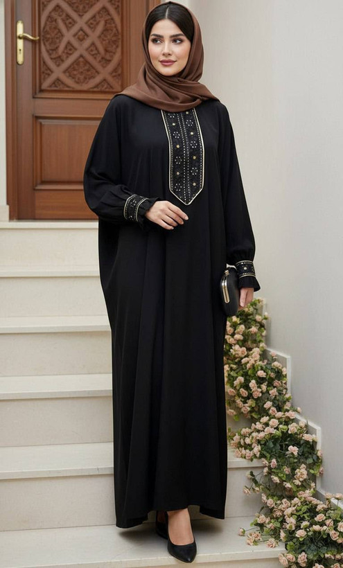 مانتو عبایی زنانه مزونی الیزه