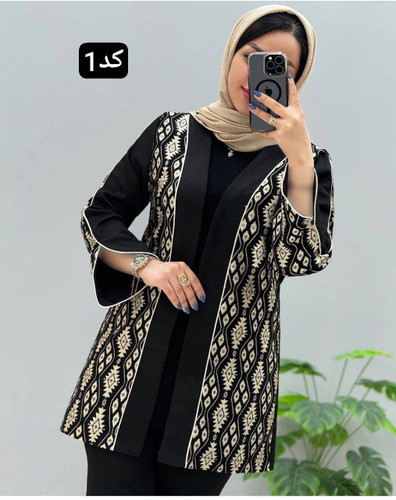 مانتو کتی زنانه مجلسی مازراتی با خرجکار سوزندوزی