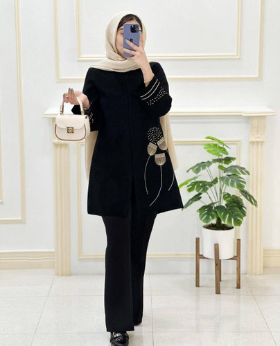مانتو زنانه مجلسی مازراتی