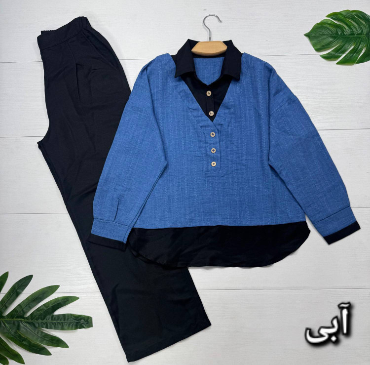 ست شومیز و شلوار زنانه اسپرت شانتون