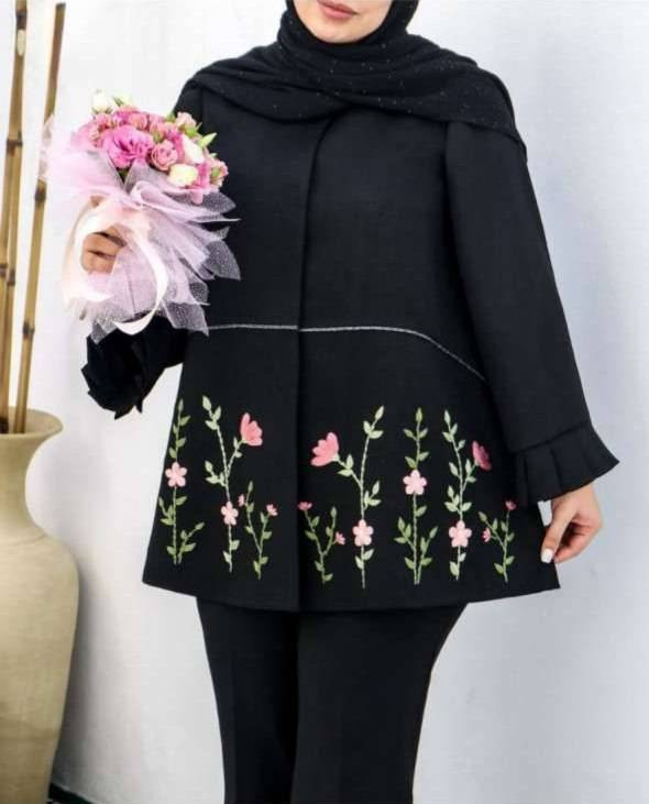 مانتو کتی زنانه مجلسی مازراتی
