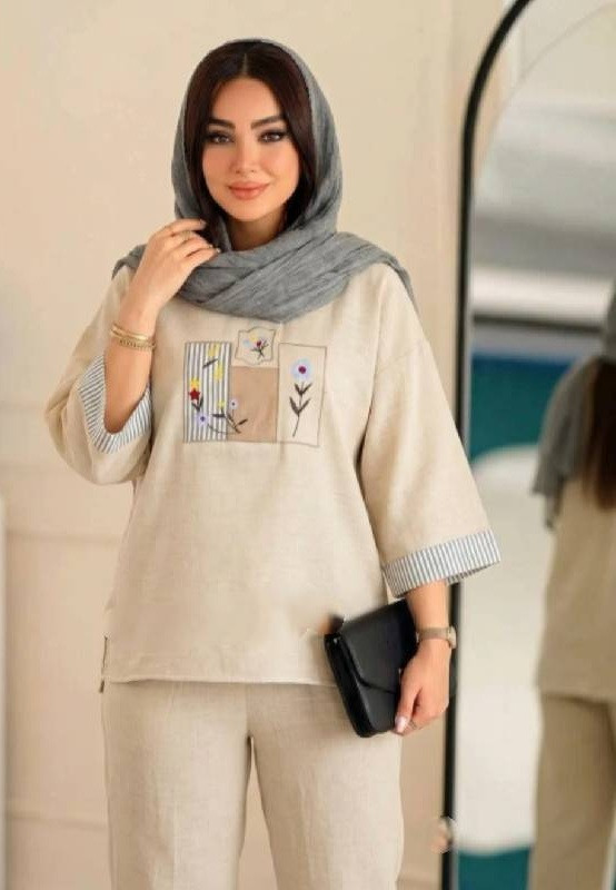 تونیک و شلوار زنانه اسپرت شانتون