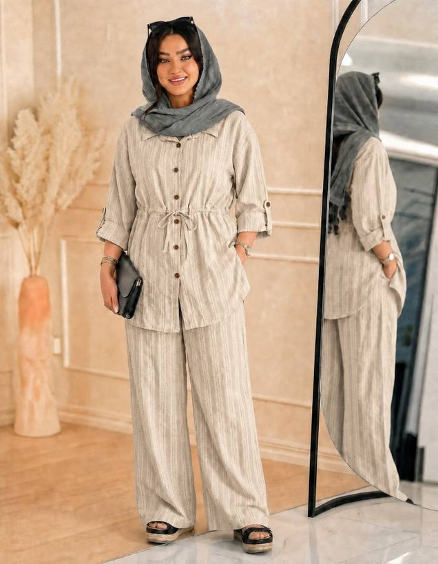 ست شومیز و شلوار زنانه اسپرت شانتون
