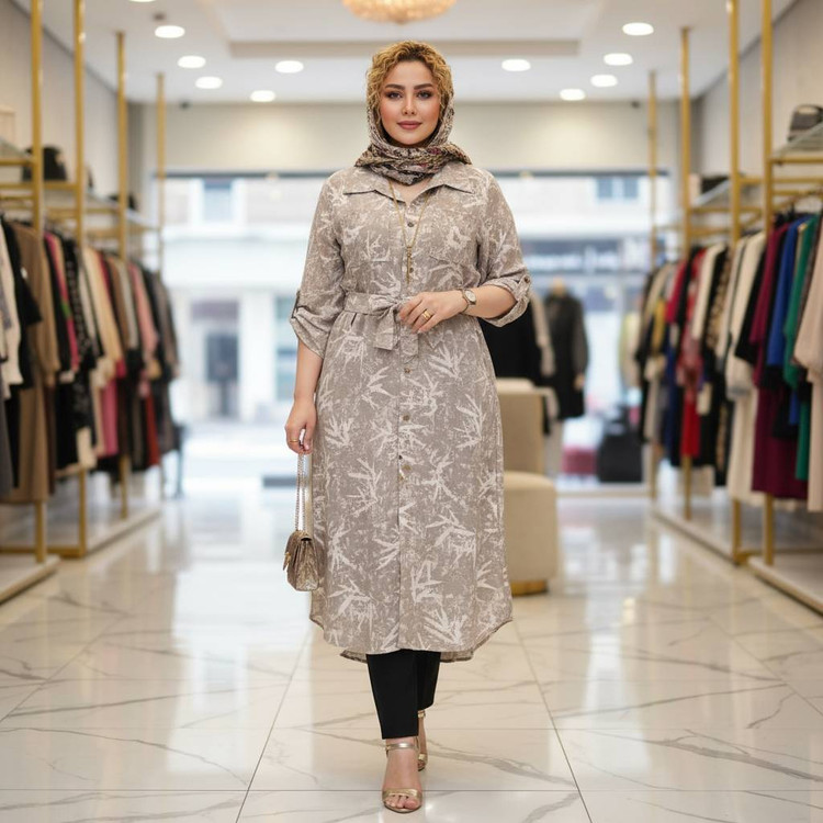 مانتو زنانه اسپرت شانتون گازوییلی