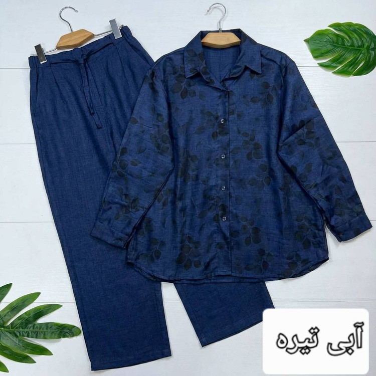 ست مانتو و شلوار زنانه مجلسی شانتون