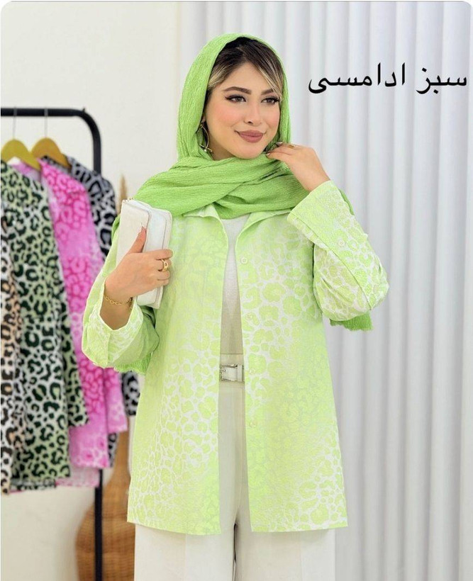 شومیز پلنگی زنانه اسپرت ینزی