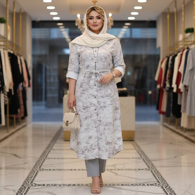 مانتو گازوئیلی زنانه اسپرت شانتون صوفیا