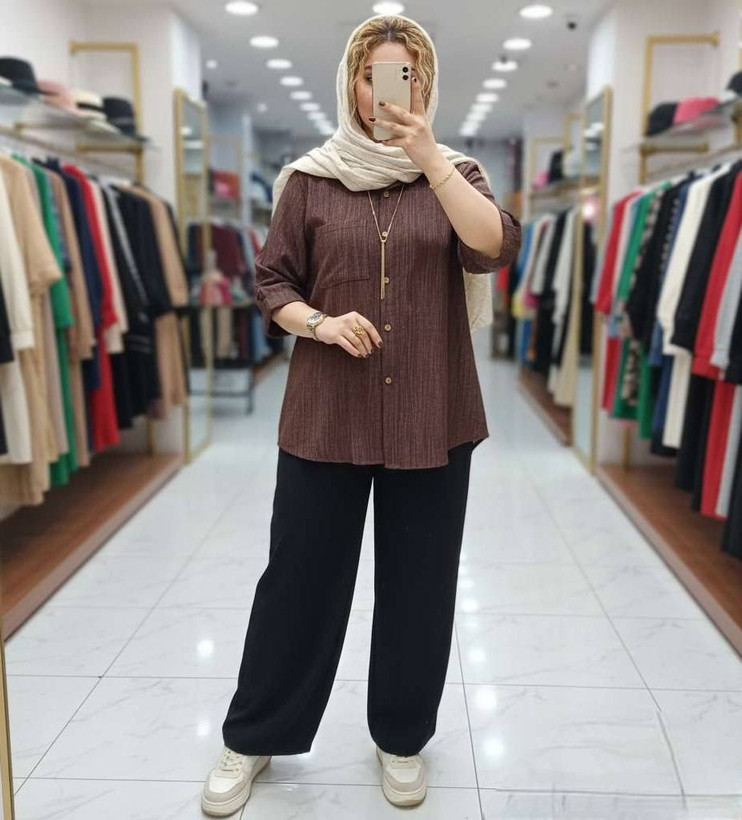 ست شومیز و شلوار زنانه اسپرت شانتون