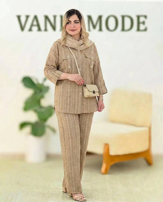 ست شومیز و شلوار زنانه اسپرت شانتون