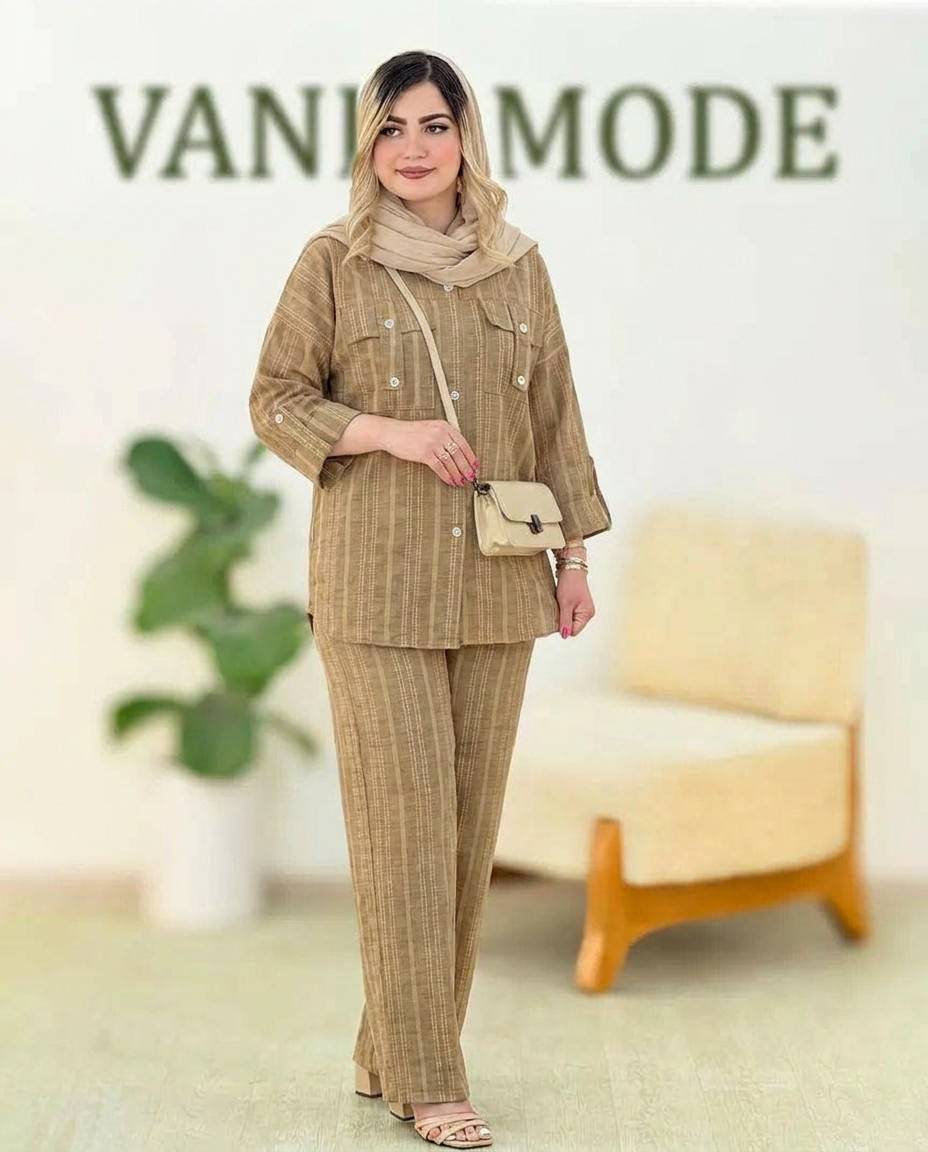ست شومیز و شلوار زنانه اسپرت شانتون