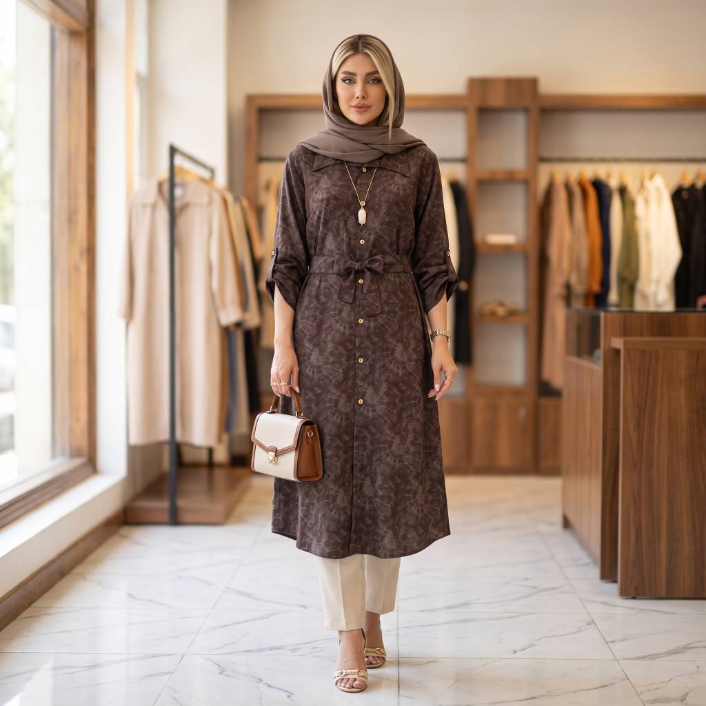 مانتو گازوئیلی زنانه اسپرت سوفیا
