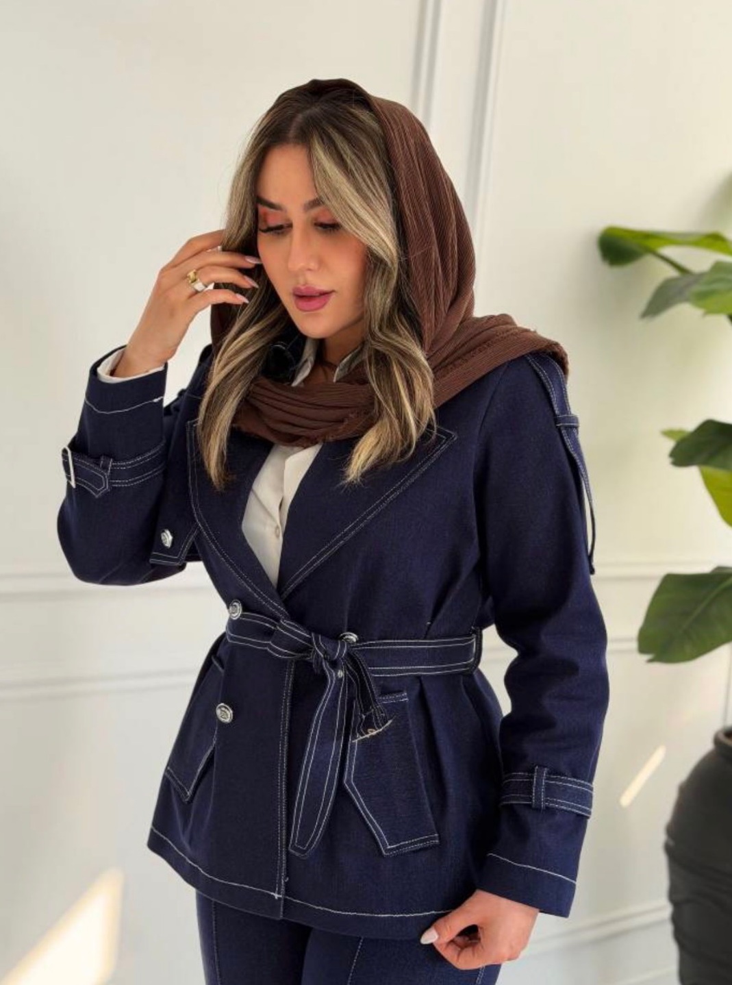 مانتو کتی زنانه اسپرت جین وارداتی