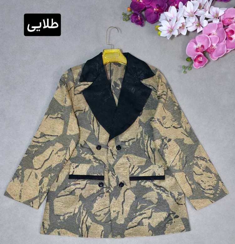 کت زنانه مزونی ژاکارد