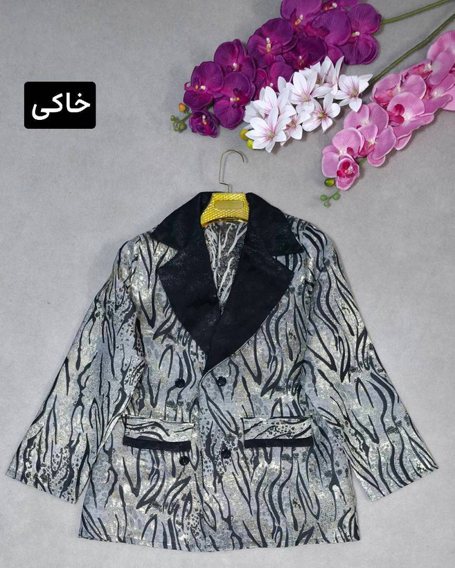 کت زنانه مزونی ژاکارد