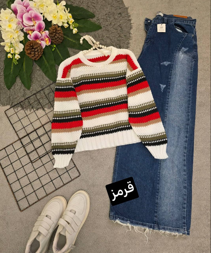 بلوز زنانه اسپرت بافت